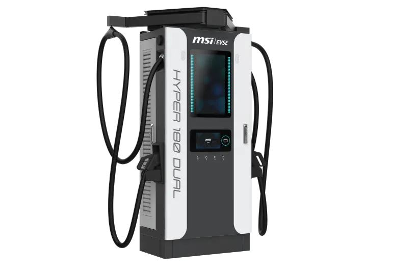 Hyper 80 雙充電器左視圖